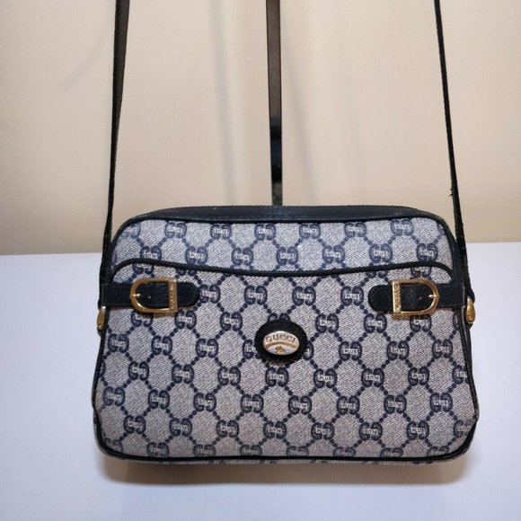 navy blue gucci bag